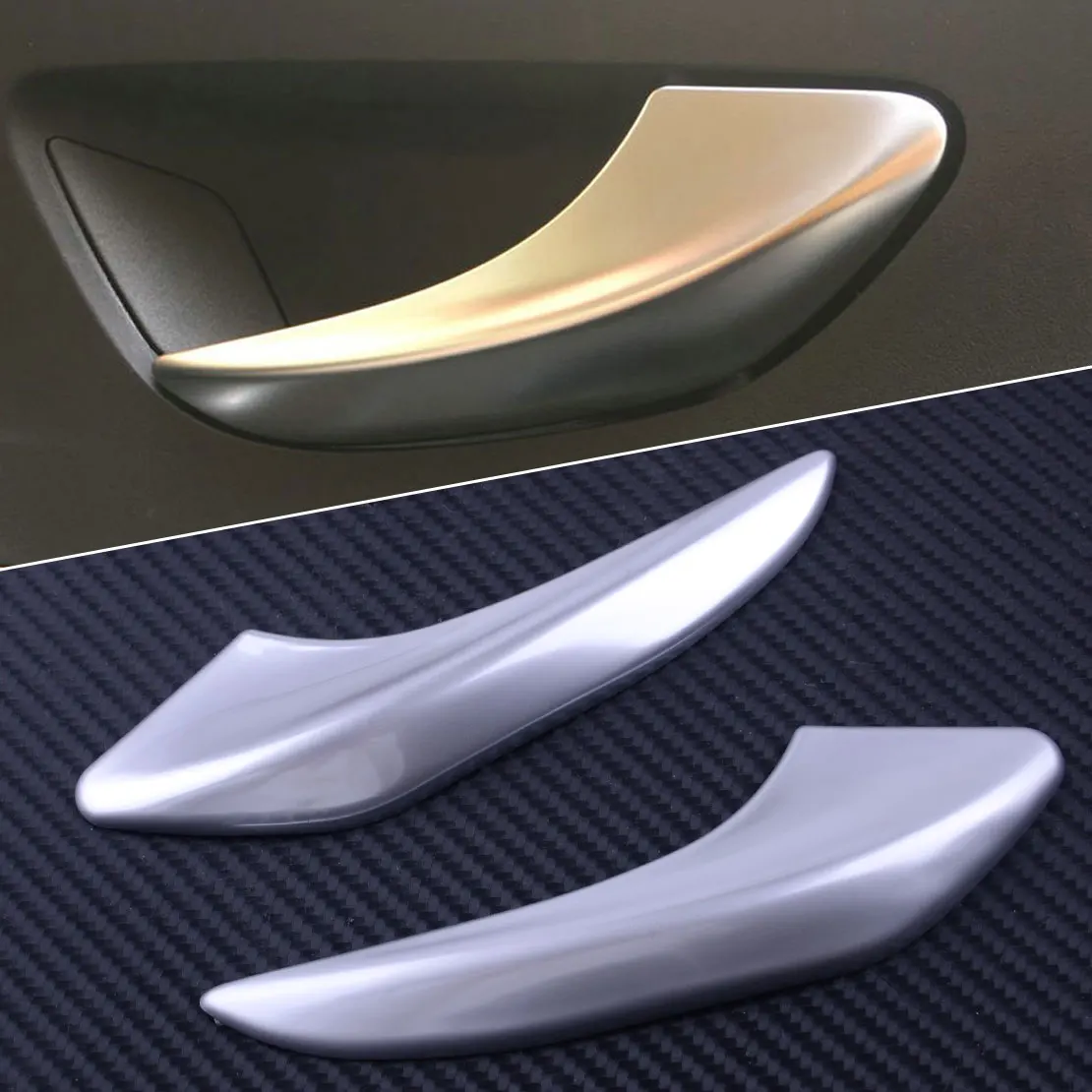 Хромированная ручка ABS для интерьера автомобиля дверная декоративная накладка