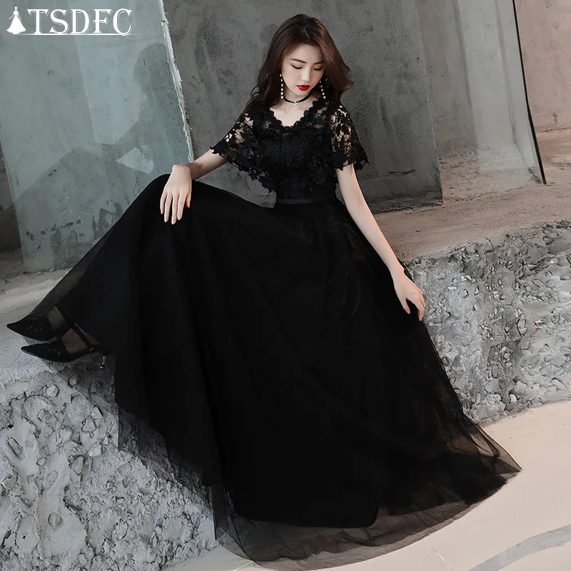 Простые Выпускные платья женские Вечерние Длинные Капли вечернее платье 2018