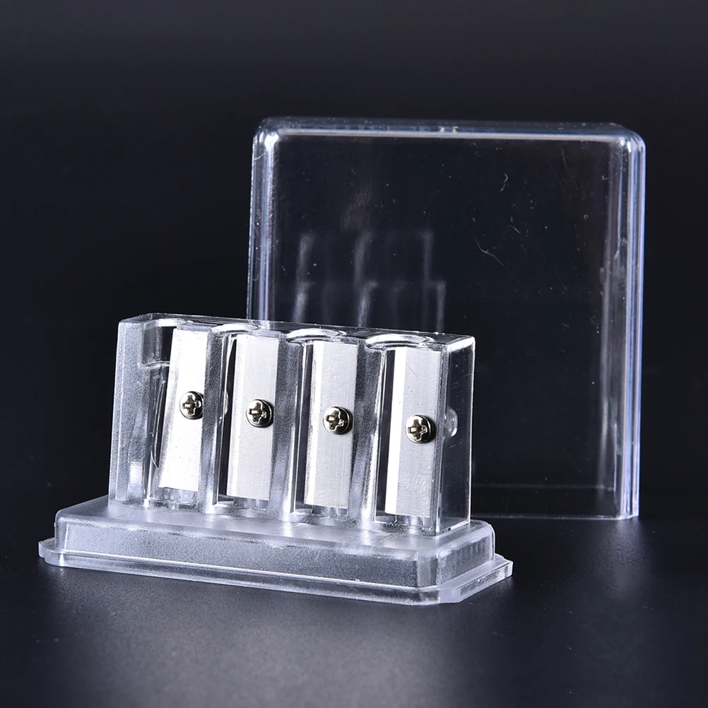 

1 шт., точилка для карандашей с 4 отверстиями