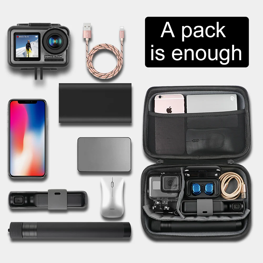 Портативный чехол для переноски маленький большой размер аксессуар сумка