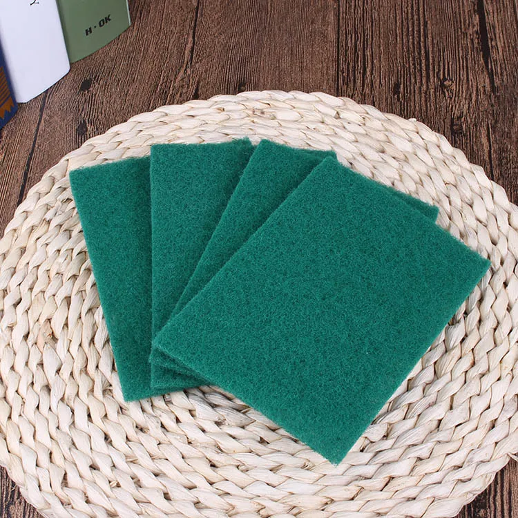 

10 pieces of sand-free dish cloth Add hard scouring pad Sponge dish cloth Kitchen oil-free brush dishcloth