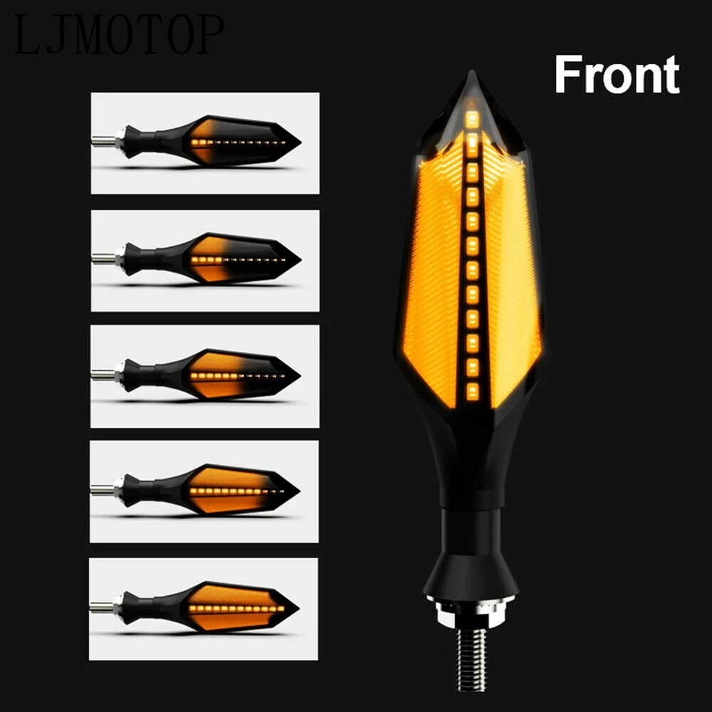 LED Turn Signal Motorcycle Signals Light Tail Lights Indicators For Honda CRF1000L AFRICA TWIN CB400SF CB190R GROM MSX125 |