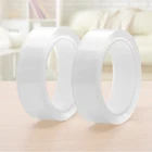 1M2M3m5M Nano скотч двухсторонний скотч Двухсторонняя клейкая NoTrace многоразовые Водонепроницаемый клейкая лента Очищаемый домашний настенный ленты с наклейками