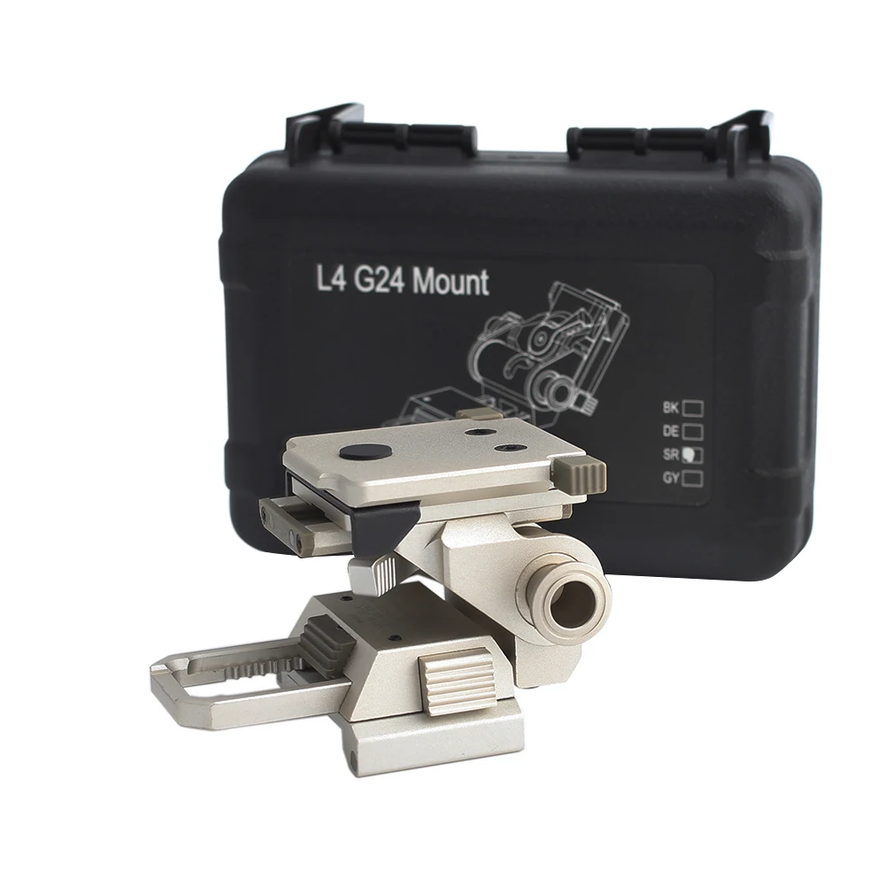 Металлический адаптер для крепления на шлем L4 G24 Fast NVG CNC удаляемые адаптеры