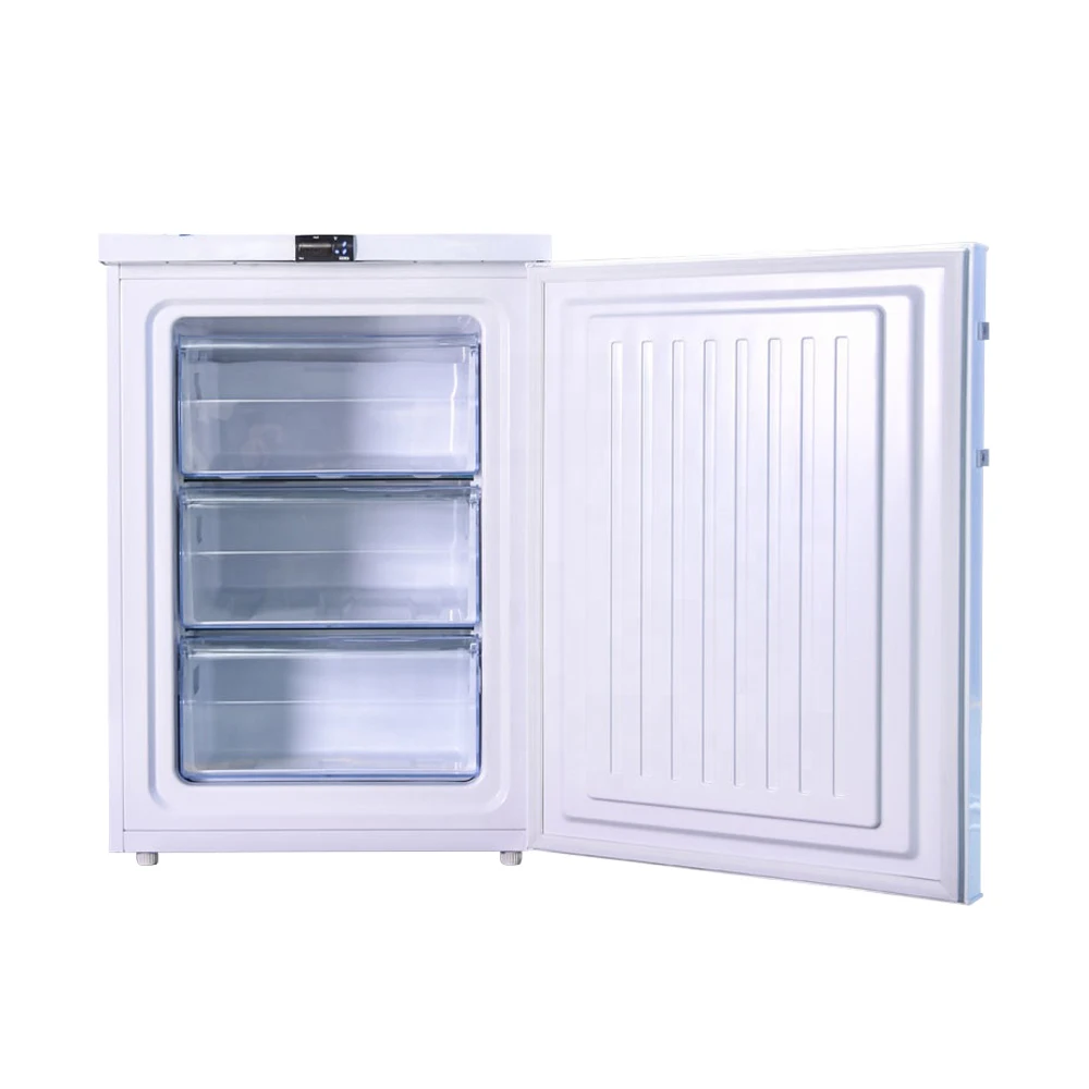 

ZOIBKD 98L Laboratory Freezer Refrigerator-40° C- Vertical Ultra-Low Temperature Refrigerator Mini Portable Freezer