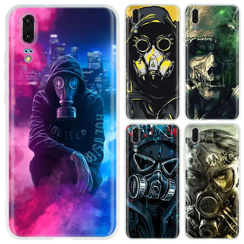 Чехол для Huawei P8 P9 Lite 2017 P10 P20 P30 Plus Pro P Smart 2019 Z чехол мягкий модный черный коричневый