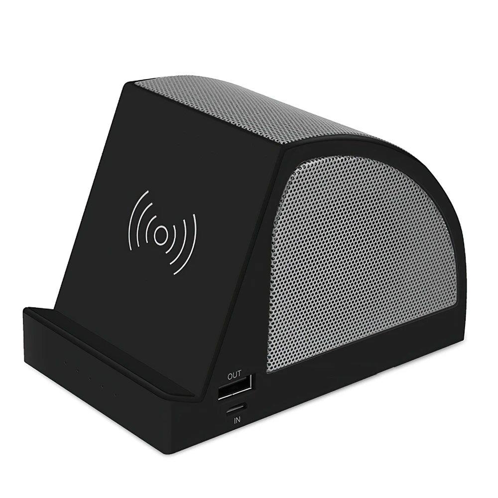 

Беспроводной Bluetooth-динамик, портативный динамик с подставкой для зарядки телефона, AUX, TF, USB, стерео динамик, мини-бас, сабвуфер для телефона