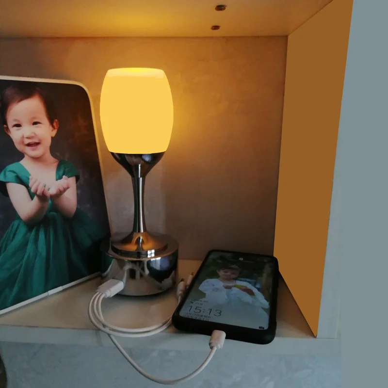 

2020 New Creative LED Champagne Glass Shape Cafe Bar LED Table Lamps with Power Bank Charging for Coffee Bar free shipping 1pc
