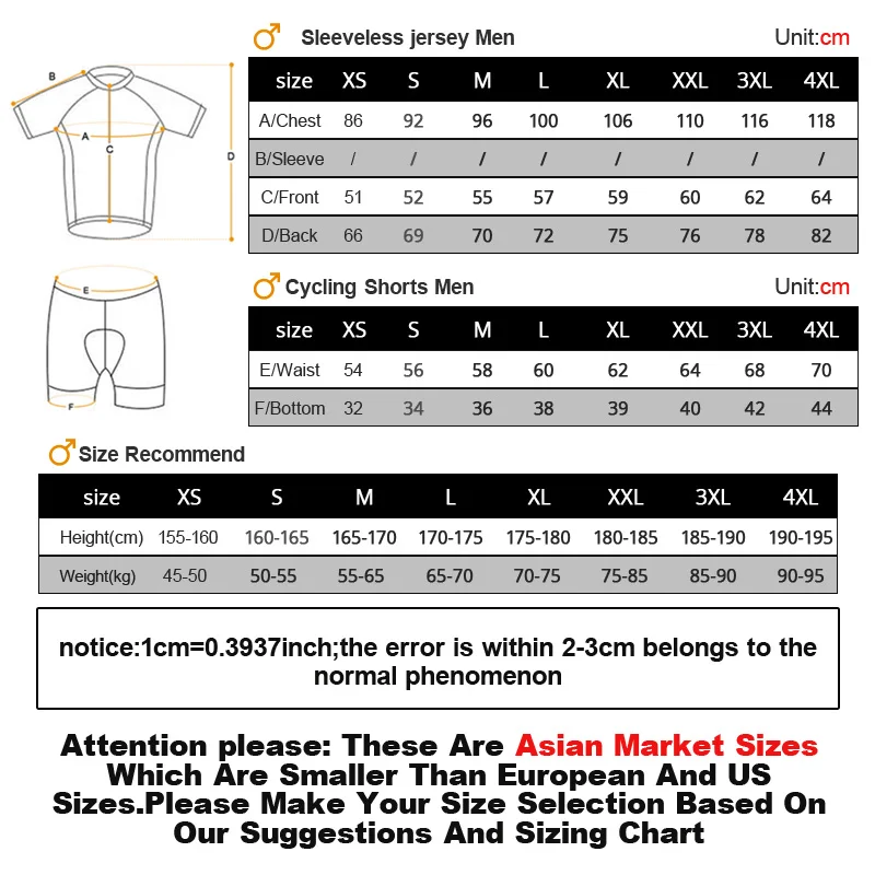 Футболка Aogda Мужская из 100% полиэстера рубашка без рукавов для езды на велосипеде