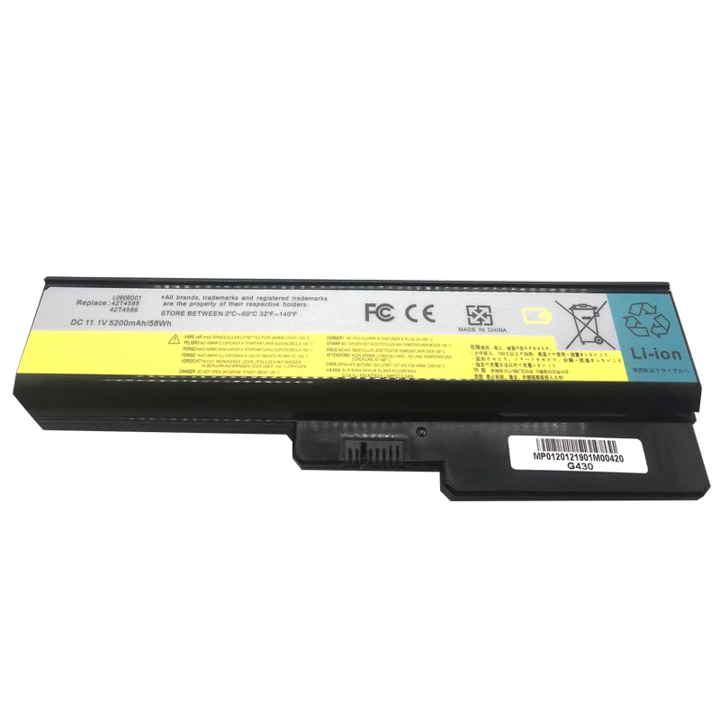 Аккумулятор LMDTK L08L6Y02 L08N6Y02 L08S6D02 L08S6Y02 для ноутбука LENOVO IdeaPad B460 G430 V460 V460A-IFI(A) |