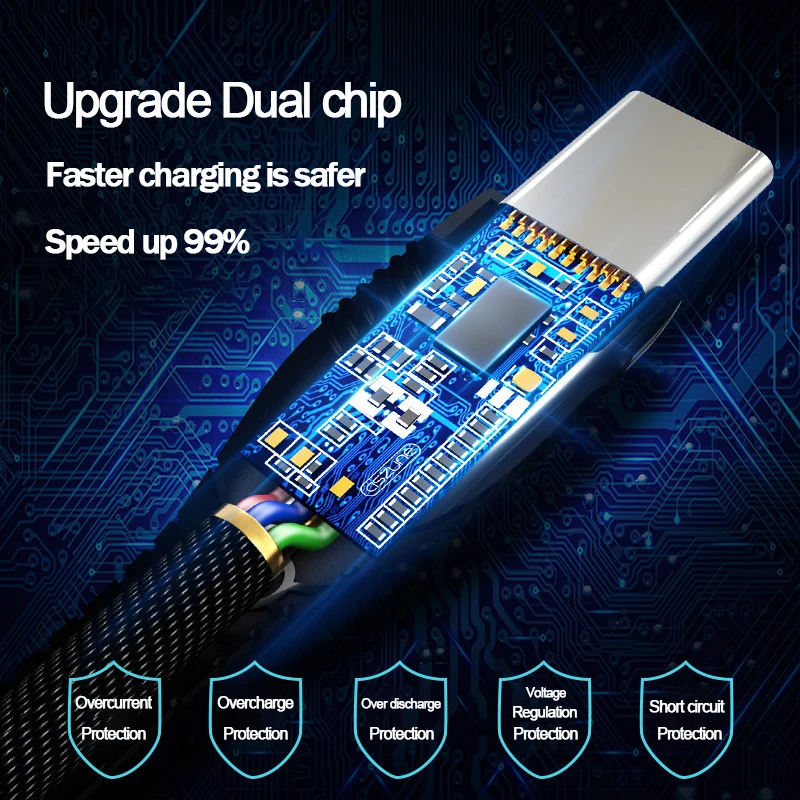 5А usb type C кабель супер быстрая зарядка для huawei p30 samsung s9 S10 Xiaomi Redmi note 7 телефон USB-C зарядное устройство Шнур для зарядки данных