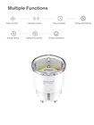 Gosund Smart мини-разъем SP111 15A Wi-Fi розетка ЕС Tuya дистанционного Управление синхронизации монитор Мощность для Alexa Google Home гнездо не требуется