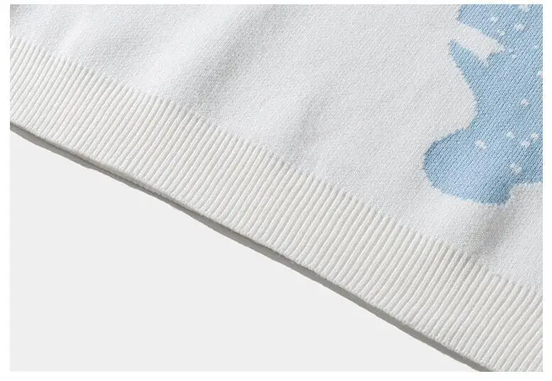 

#6717 Autumn Winter Men Sweaters And Pullovers O Neck Casual Loose Harajuku Streetwear Sweater For Men Knitted Pullover Homme