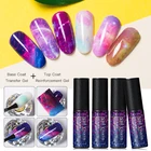 Лак для ногтей видение косметика парфюмерия диспенсер 5 мл УФ-гель для ногтей комплект база и верхнее пальто лаки для ногтей гель грунтовка, Длительное Действие, био-Гели Soak off УФ лак для ногтей Гель-лак