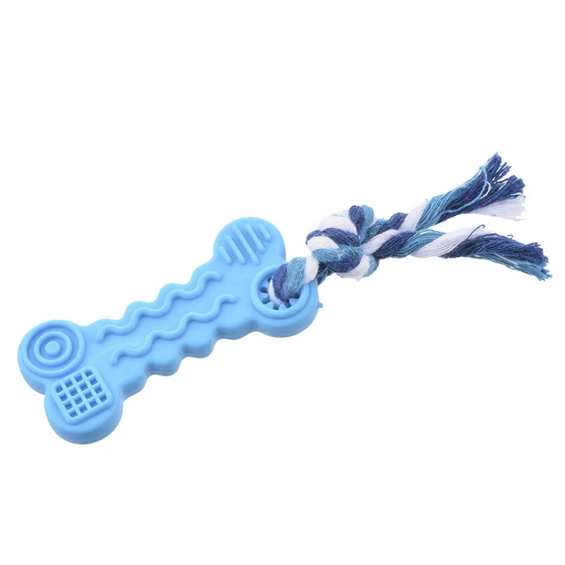 1 шт. домашних животных жевательная игрушка для собак собака щенок хлопка печенье