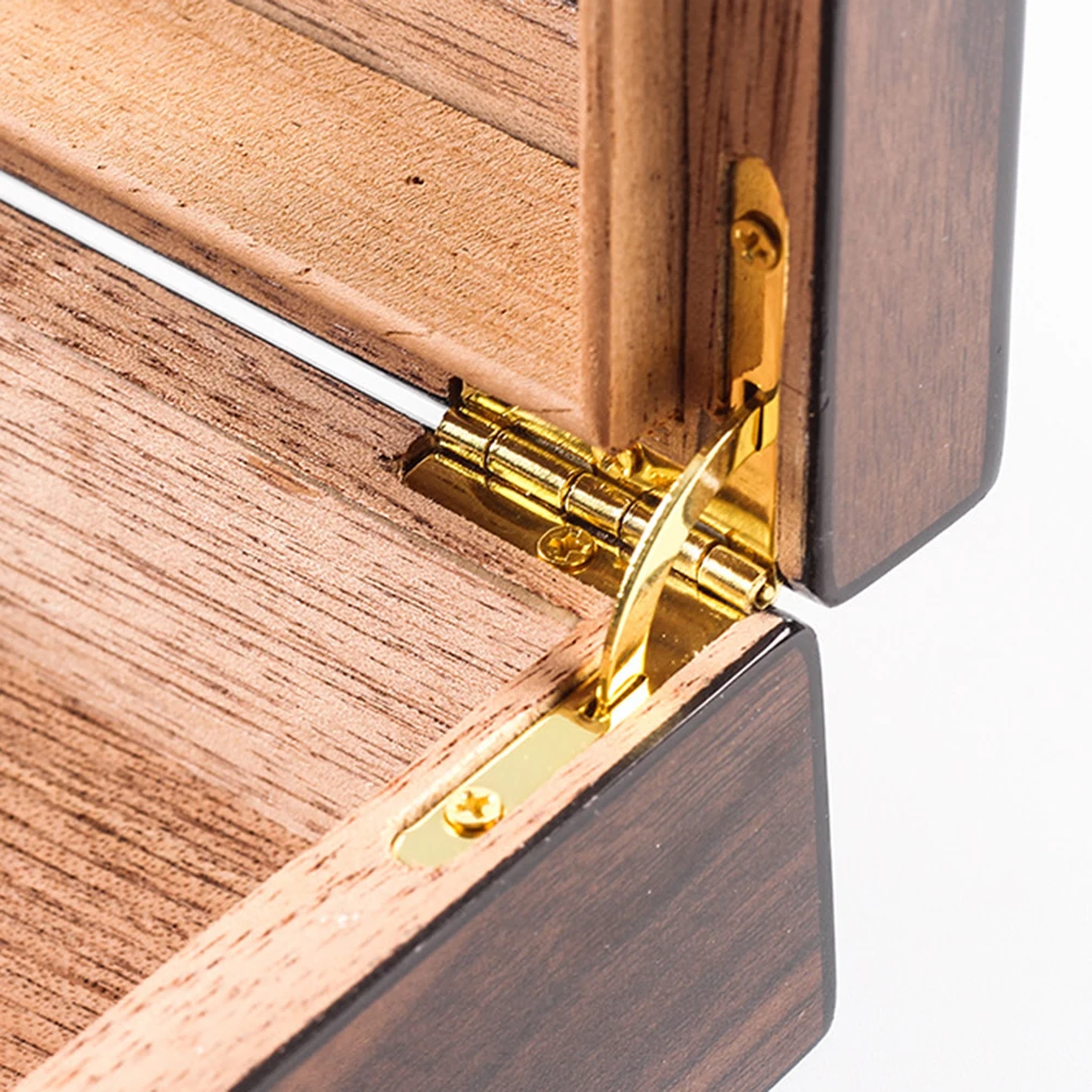 Портативный прозрачное окно Испания кедр сигары чехол Дерево дорожный