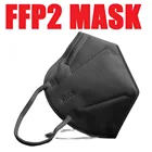 Быстрая доставка черный FFP2 маски CE KN95 маска для лица 5-Слои маске fpp2 противопыльная защитная маска респиратор ffp2mask Mascarillas