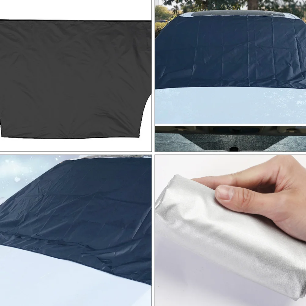 

Car Windshield Snow Cover for Ice Snow Frost Wiper Protector with Magnet