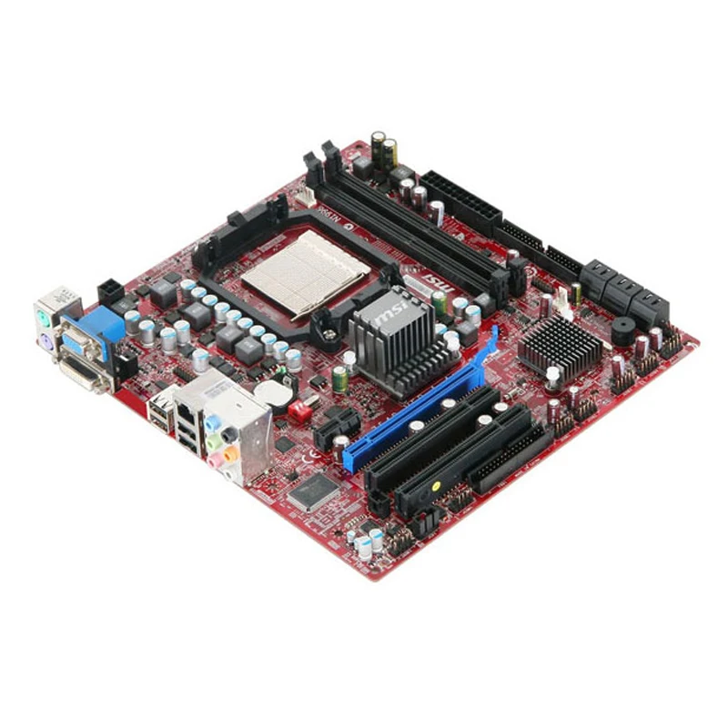 socket am2 msi 760gtm p33 desktop motherboard ddr2 8gb amd 760g sb2 0 1×pci e x1 support athlon ii x4 600e x435 cpus atx free global shipping