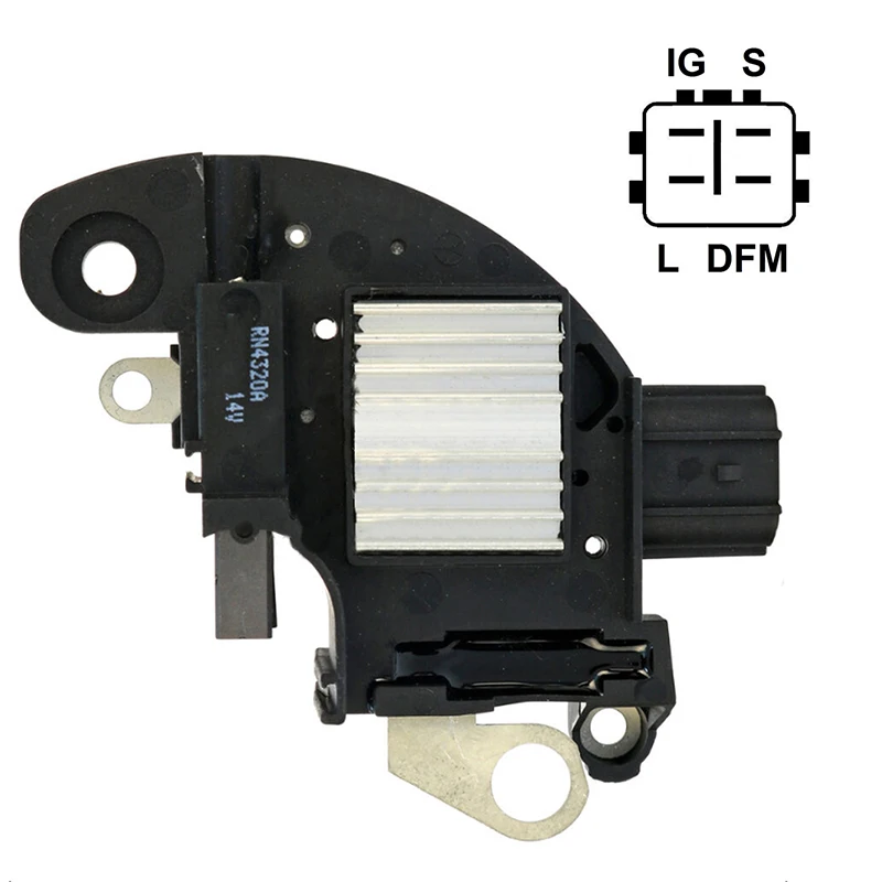 

Регулятор напряжения генератора для 07-006 14 в ALN3893DD ALN3893WA DAN1061 1012100891 1012100910 1012100912 1260007320 1266007320