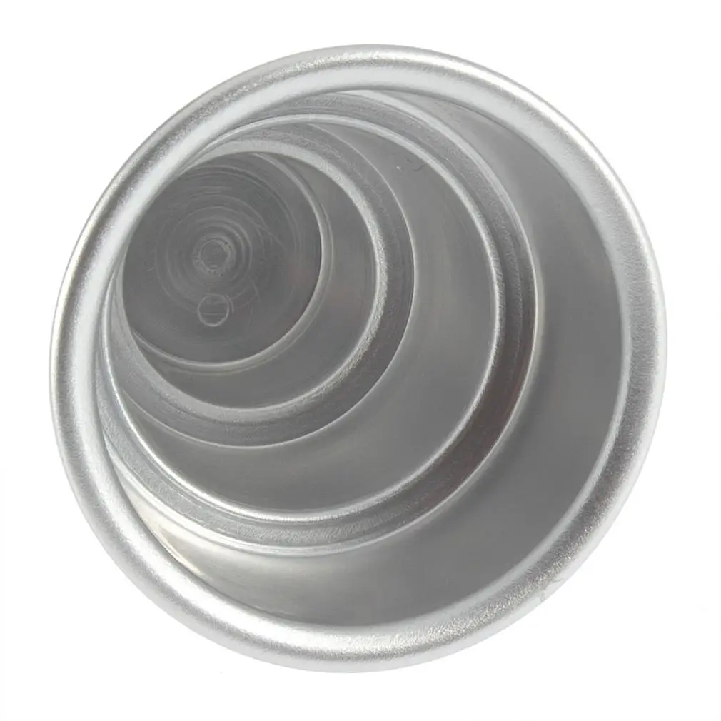 DIY Мини 3 уровневый кекс пудинг Шоколадный торт прессформы выпечки вечерние