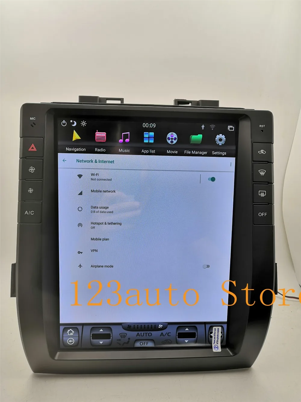 13 дюймов вертикальный экран Tesla стиль Android 8,1 Авто DVD gps навигатор плеер для TOYOTA Alphard ips PX6
