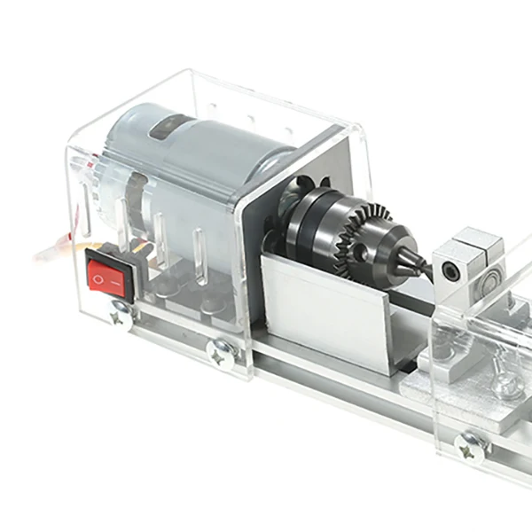 Штепсельная вилка США мини токарный станок Diy деревообрабатывающий фрезерный