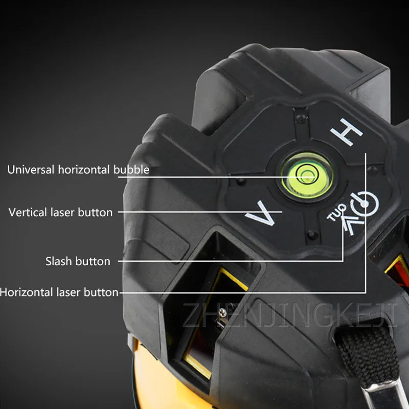 Зеленый светильник лазерный уровень 2 линии измеритель уровня воды высокая