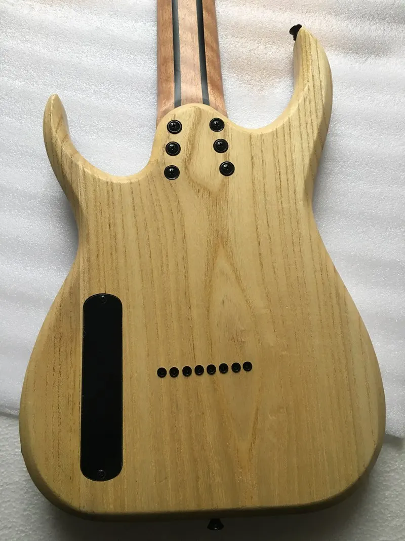 Электрогитара с острым углом 8 струн головным убором корпус из массива Пеппы