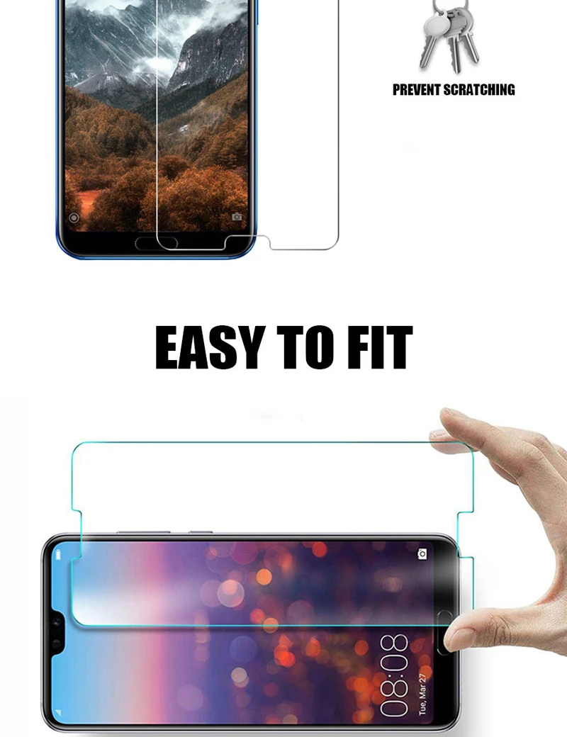 Закаленное стекло для huawei Honor 10 9 Lite 8x 20i 10i Защитное стекло для экрана Honor 10 20, 8C, 8a, 7a, 7c, 9x, Pro, стекло