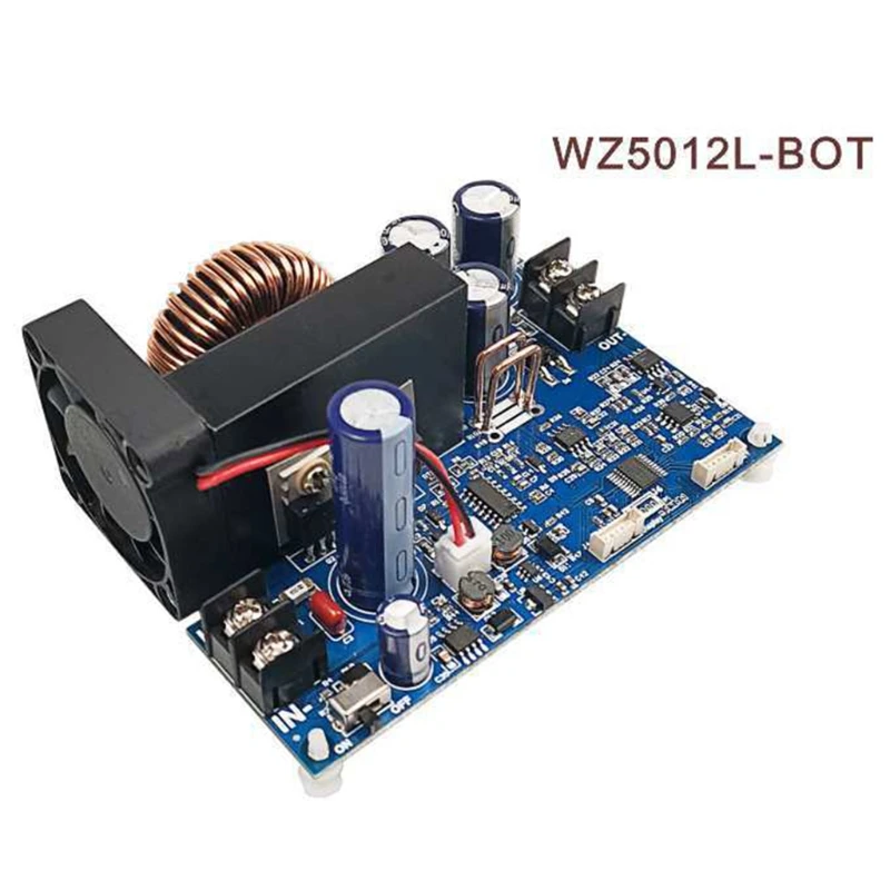 

50V 12A 600W Programmable CNC Step-down Power Supply Module Constant Voltage LCD Digital Display Power Module D01 20 Dropship