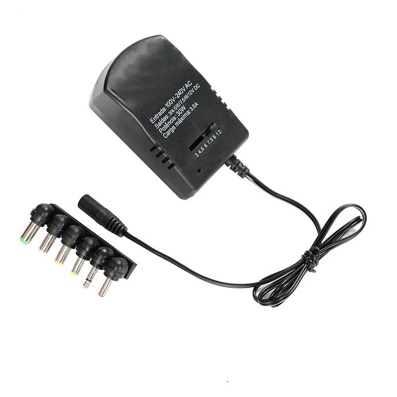 Универсальное зарядное устройство постоянного и переменного тока 3 А 3/4 5/6/7 5/9/12 в