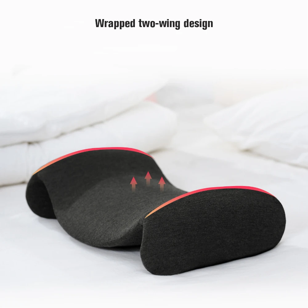 Almohadilla de espuma viscoel&aacute;stica para la cintura, coj&iacute;n de soporte para la espalda, rebote lento, almohada de presi&oacute;n para mujeres embarazadas-4