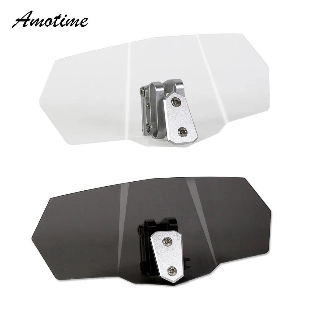 Регулируемое ветровое стекло для мотоцикла регулируемое расширение ветрового