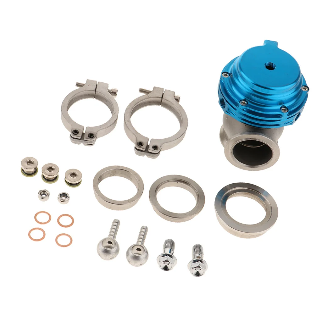 

38mm Wastegate Black With V-Band and Flanges All Springs Aluminum