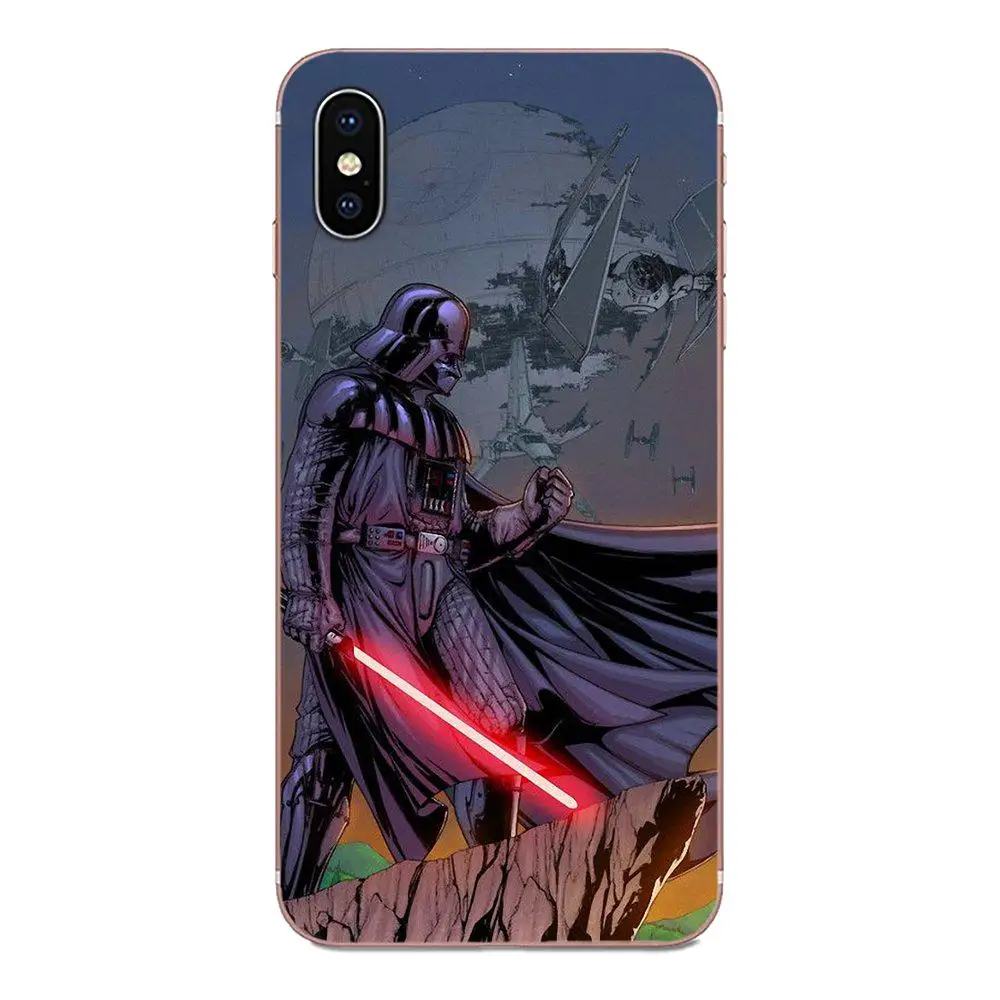 Мягкий ТПУ хит продаж для Apple iPhone 11 Pro X XS Max XR 4 4S 5 5C 5S SE 6 6S 7 8 Plus Star war | Мобильные