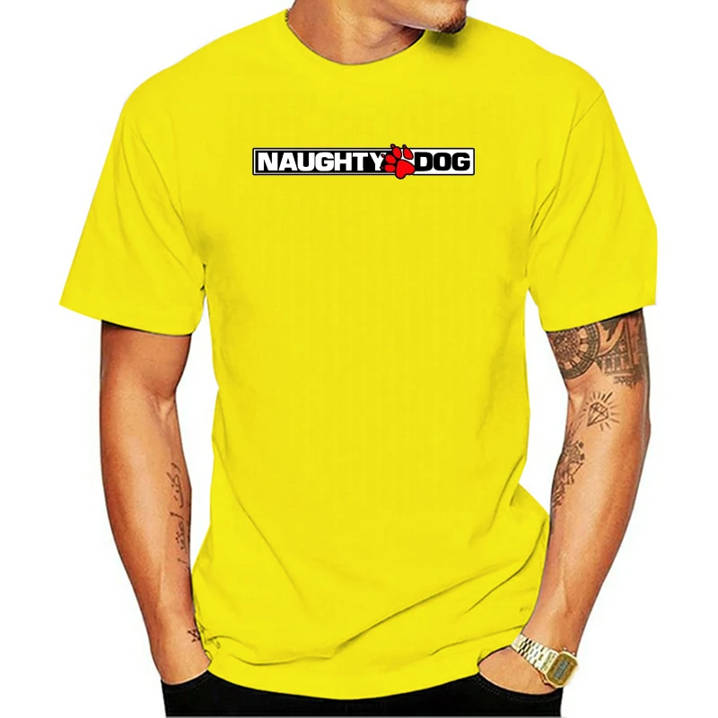 

New Naughty Dog Logo American First Party Video Game Developer T Shirt S 3Xl