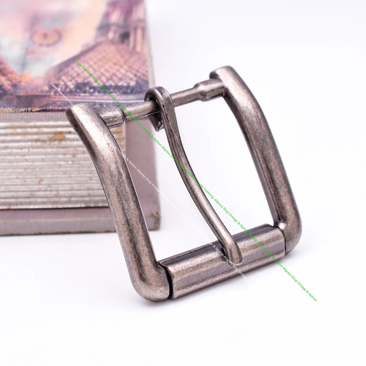 59*58 мм сверхпрочная античная серебряная сменная пряжка для ремня с одним зубцом