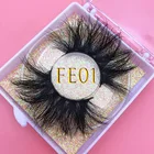 MIKIWI 25 мм 3 dнорковые ресницы квадратная коробка пользовательская упаковочная этикетка макияж Драматические Длинные норковые ресницы толстые Stirp перезаряжаемые 25 мм ресницы