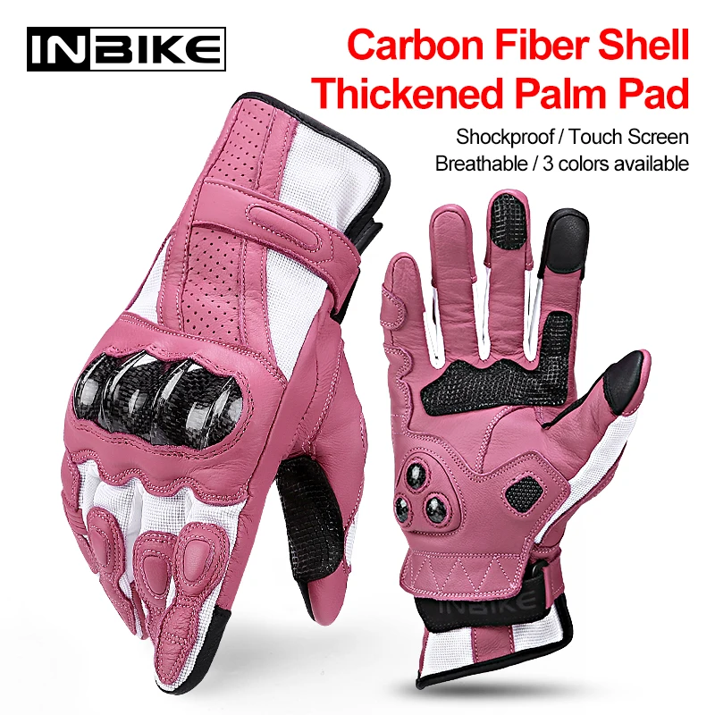 

INBIKE Motorcycle Gloves Full Finger Touch Screen Motorbike Gloves Motocross Racing Women Men Shockproof Guantes Moto Gloves