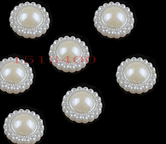 100 шт. экологическое качество имитация жемчуга половина нашивки подсолнуха шляпа