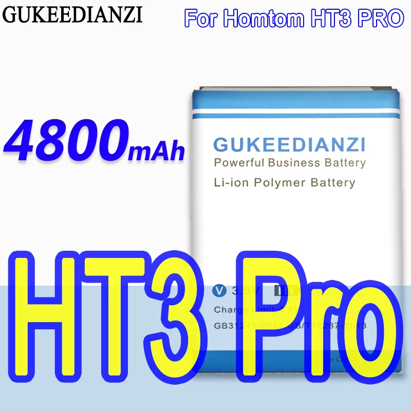 100% новый высокое качество Батарея для Homtom HT3 4800 мА/ч резервное копирование