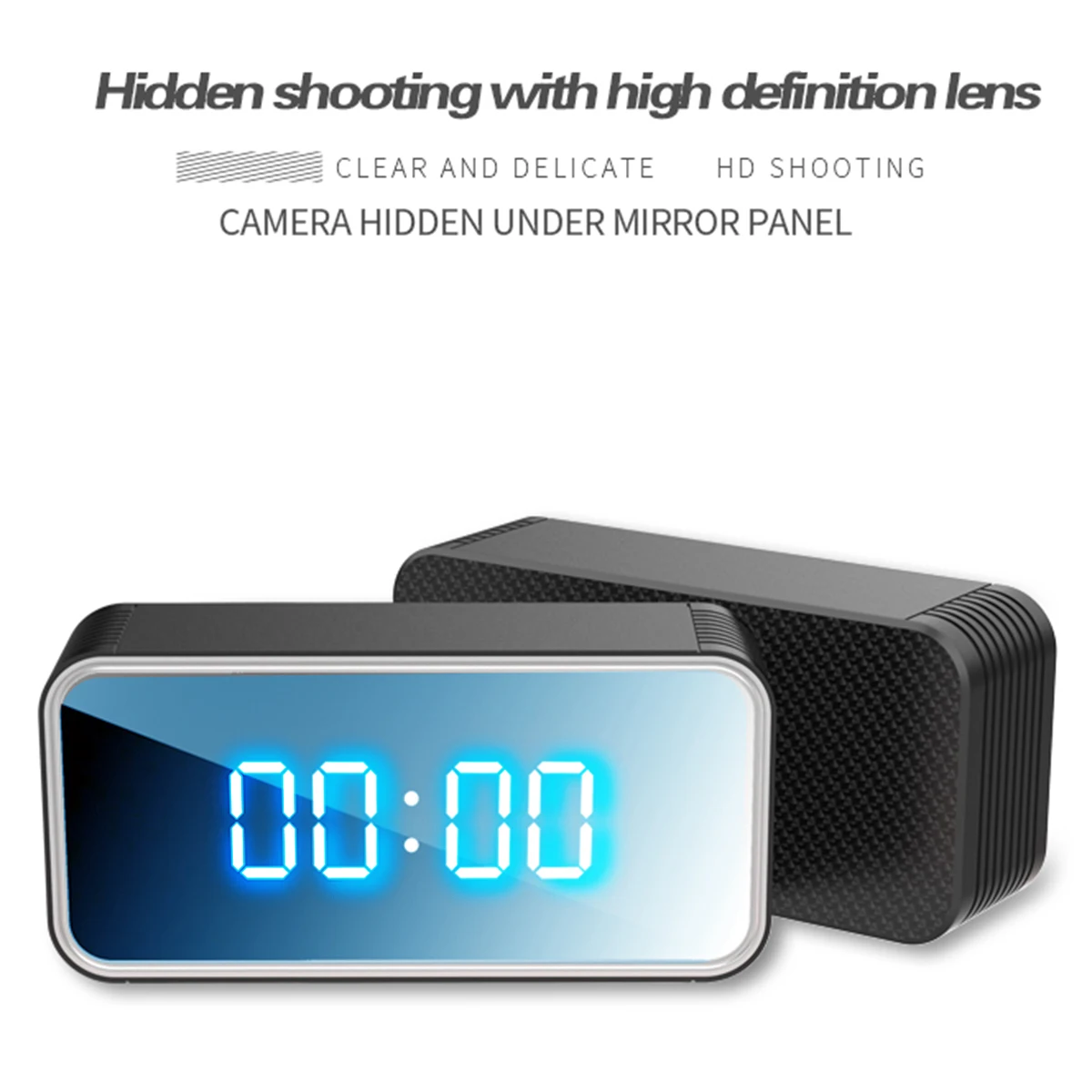 

HD WIFI Wireless Clock Camera WIFI Control Concealed Alarm Camcorder Digital Clock Video Camera Mini DV DVR