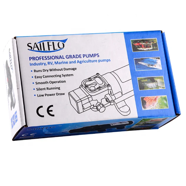 

Sailflo FLO-2203 3.1LPM 70psi 12 volt diaphragm sprayer water pump for agriculture use