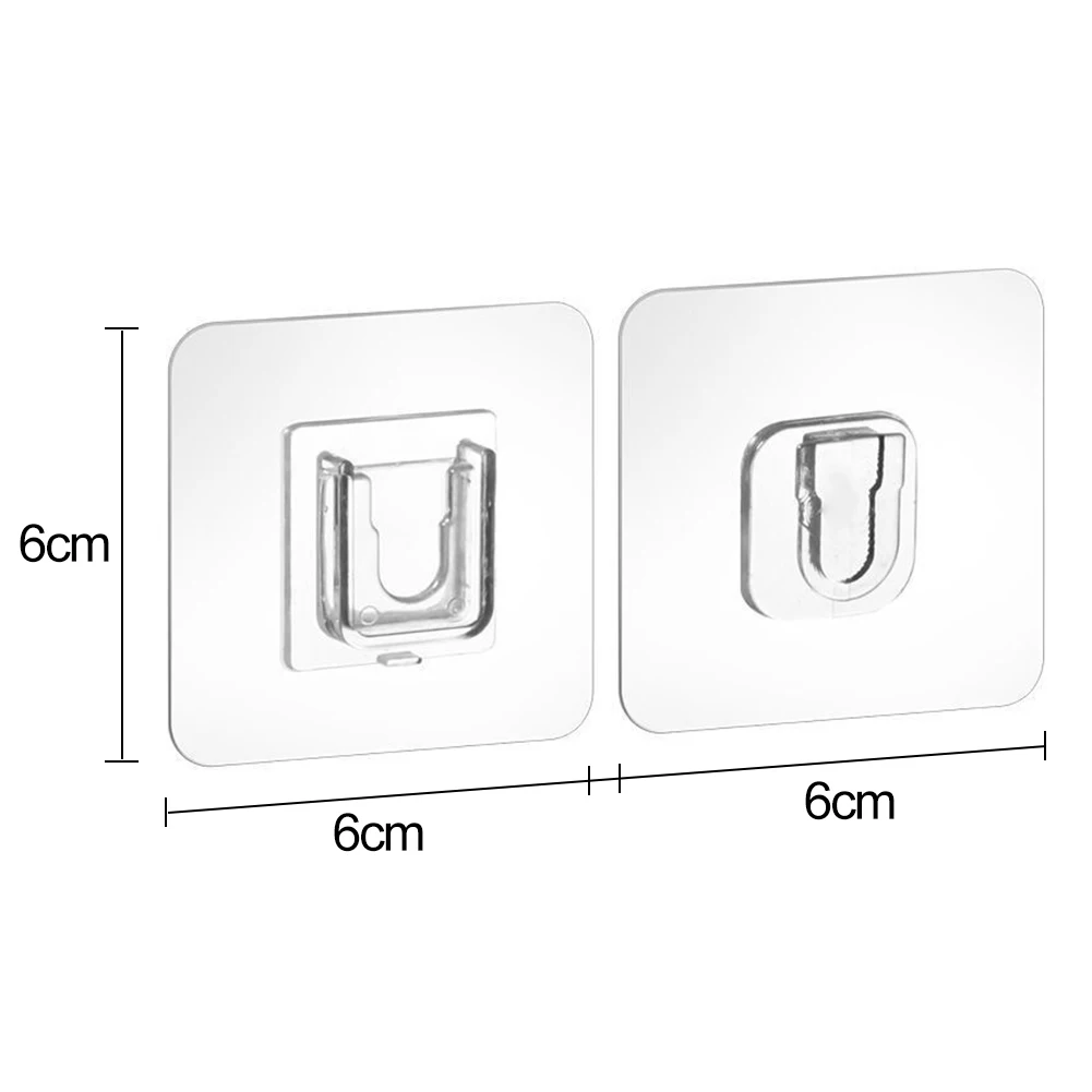 

1Pc Transparent Strong Self Adhesive Door Wall Hangers Hooks Suction Heavy Load Rack Cup Sucker for Kitchen Wall Hanging Hook