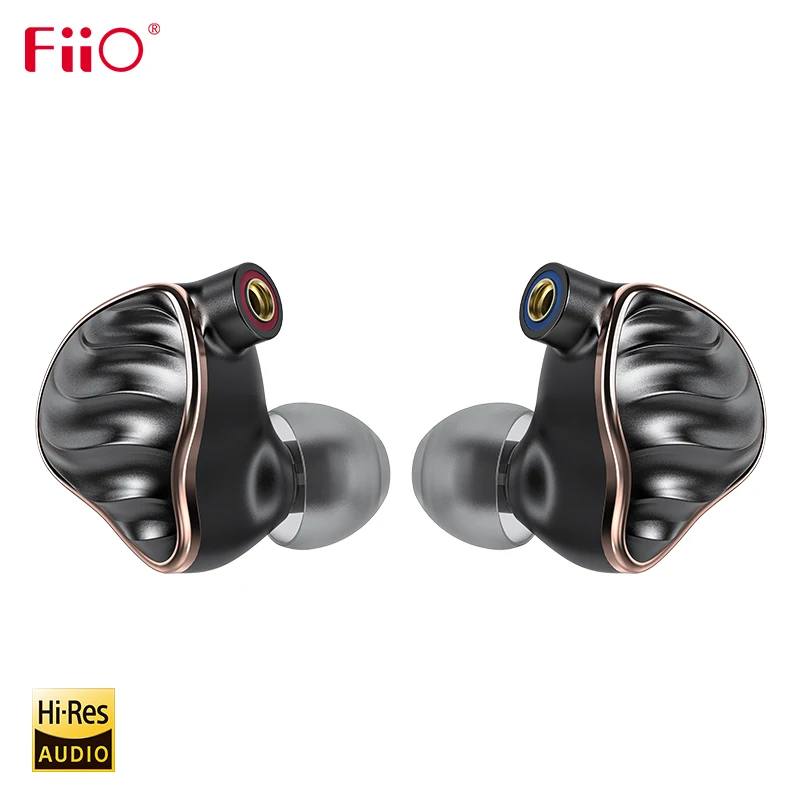 

FIIO FH7 5 Hybrid Driver 4 Knowles BA + 13.6mm Dynamic HiFi Audio Hi-Res In-ear Earphone Monitor IEM with MMCX Detachable Cable