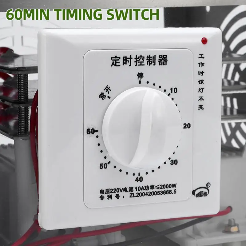 

35g/h 110/220V Air Ozone Generator Air Purifier Sterilizer Ozonator Portable Ozonizer Air Cleaner Sterilizer with Timing Switch