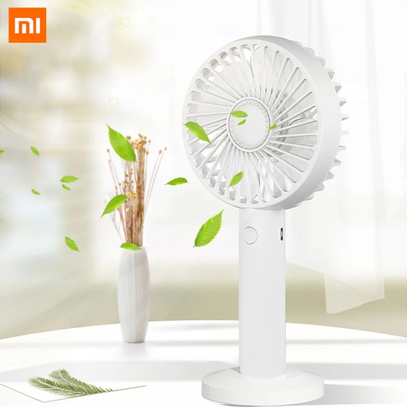 Xiaomi точка риска мини вентилятор USB заряжаемый регулируемая скорость 3 блока