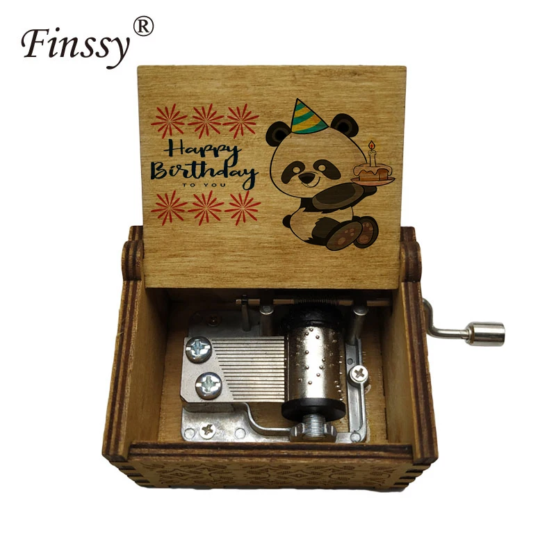 Музыкальная шкатулка с днем рождения Qute стильная музыкальная для маленьких
