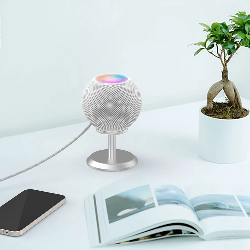 Smart Speaker Stand for HomePod Mini Aluminum Desktop Base with Non-Slip Silicone Pad | Электроника
